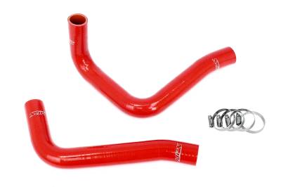 HPS Performance - HPS 57-2094 Red Red Radiator Coolant Hose Kit for 07-09 Toyota FJ Cruiser