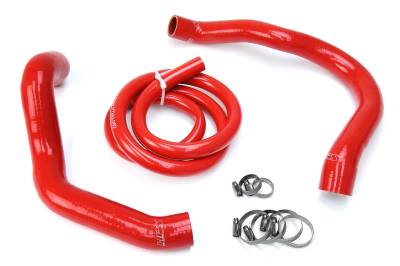 HPS Performance - HPS 57-1338 Red Red Radiator/Heater Coolant Hose Kit for 91-01 Jeep Cherokee XJ