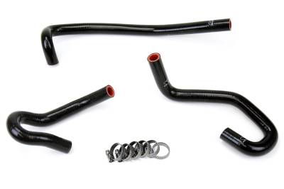 HPS Performance - HPS 57-1340-BLK Black Heater Coolant Hose Kit for 00-06 Toyota Tundra V8 4.7L