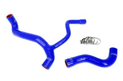 HPS Performance - HPS 57-2040-BLUE Blue Radiator Coolant Hose Kit for 86-87 Mercedes-Benz 190E