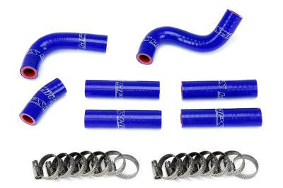 HPS Performance - HPS 57-1344-BLUE Blue Heater Coolant Hose Kit for 96-97 Lexus LX450 FJ80 4.5L