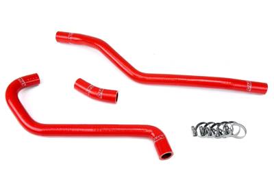 HPS Performance - HPS 57-1347 Red Red Radiator Hose Kit for 06-12 Yamaha YFM700R Raptor