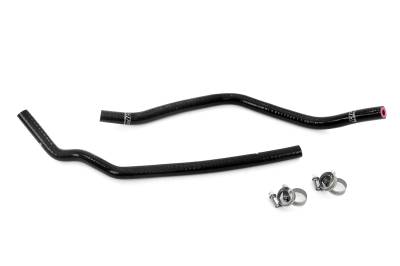 HPS Performance - HPS 57-2119-BLK Black Coolant Tank Supply Hose Kit for 03-05 Excursion/Superduty