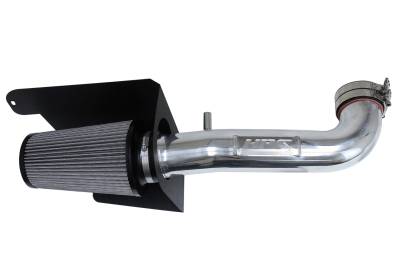 HPS Performance - HPS 827-664P Polished Air Intake Kit for 12-18 Jeep Wrangler JK V6