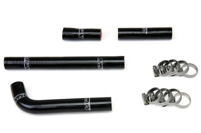 HPS Performance - HPS 57-1351-BLK Black Radiator Hose Kit for 00-02 Yamaha YZ426F WR426F