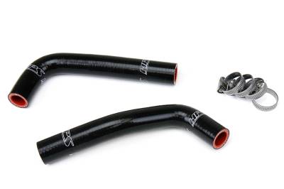 HPS Performance - HPS 57-1352-BLK Black Radiator Hose Kit for 04-08 Yamaha YFZ450