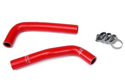 HPS Performance - HPS 57-1352 Red Red Radiator Hose Kit for 04-08 Yamaha YFZ450