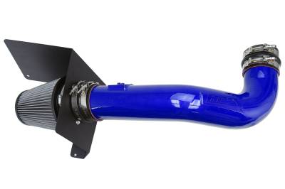 HPS Performance - HPS 827-667BL Blue Air Intake Kit for Select 09-14 GM Trucks & SUV's 4.8 6.2