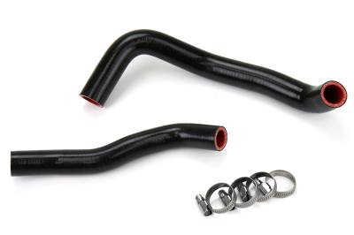 HPS Performance - HPS 57-1360-BLK Black Radiator Hose Kit for 03-08 Suzuki LTZ400