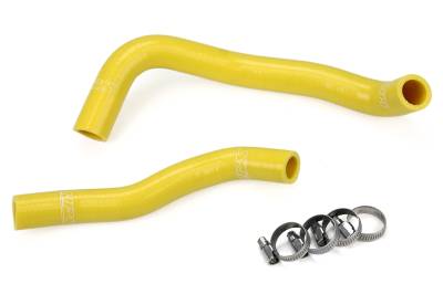 HPS Performance - HPS 57-1360-YLW Yellow Radiator Hose Kit for 03-08 Suzuki LTZ400