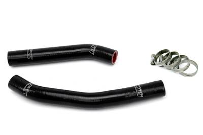 HPS Performance - HPS 57-1361-BLK Black Radiator Hose Kit for 06-10 Suzuki LTR450