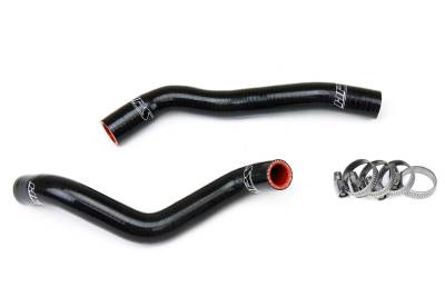 HPS Performance - HPS 57-1368-BLK Black Radiator Hose Kit for 08-14 Kawasaki KFX450R