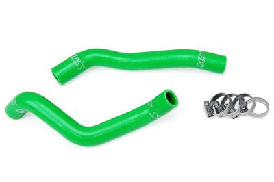 HPS Performance - HPS 57-1368-GRN Green Radiator Hose Kit for 08-14 Kawasaki KFX450R