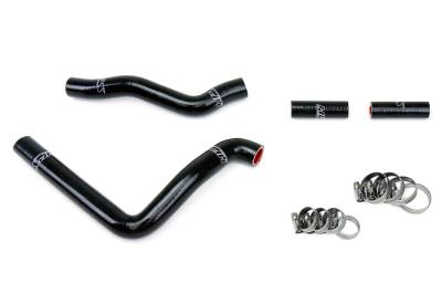 HPS Performance - HPS 57-1369-BLK Black Radiator Hose Kit for 05-08 Kawasaki KX250