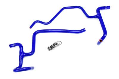 HPS Performance - HPS 57-1326H-BLUE Blue Coolant Hose Kit for 05-10 Chrysler 300C 5.7L V8