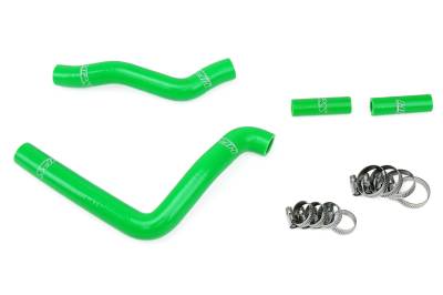 HPS Performance - HPS 57-1369-GRN Green Radiator Hose Kit for 05-08 Kawasaki KX250