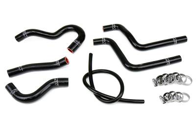 HPS Performance - HPS 57-1372-BLK Black Radiator Hose Kit for 03-04 Honda CR125R 2 Stroke