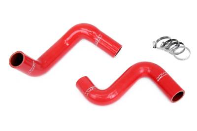 HPS Performance - HPS 57-2057 Red Red Radiator Coolant Hose Kit for Nissan 240SX w/LS Swap