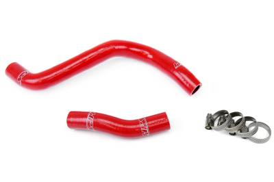 HPS Performance - HPS 57-1375 Red Red Radiator Hose Kit for 97-99 Honda CR250R 2 Stroke