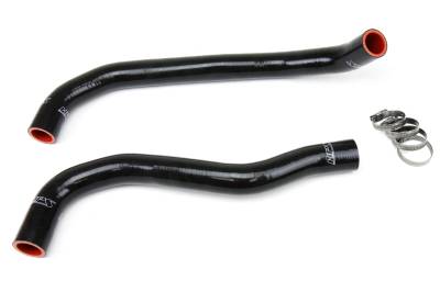 HPS Performance - HPS 57-1383-BLK Black Radiator Hose Kit for 08-12 Honda Accord 2.4L 4Cyl