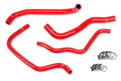 HPS Performance - HPS 57-1389 Red Red Radiator/Heater Coolant Hose Kit for 09-14 Acura TSX 2.4L