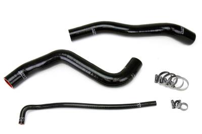 HPS Performance - HPS 57-1399-BLK Black Radiator Hose Kit for 12-15 Chevy Camaro SS & ZL1 Z28