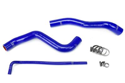 HPS Performance - HPS 57-1399-BLUE Blue Radiator Hose Kit for 12-15 Chevy Camaro SS & ZL1 Z28
