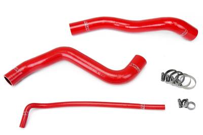 HPS Performance - HPS 57-1399 Red Red Radiator Hose Kit for 12-15 Chevy Camaro SS & ZL1 Z28