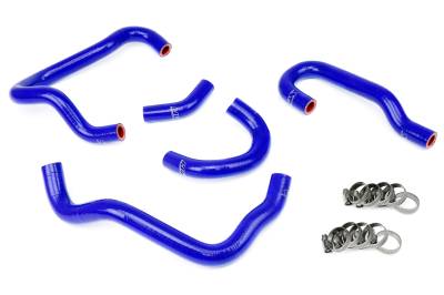 HPS Performance - HPS 57-1415-BLUE Blue Heater Coolant Hose Kit for 06-09 Honda S2000