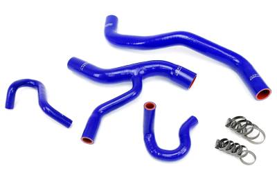 HPS Performance - HPS 57-1416-BLUE Blue Radiator/Heater Coolant Hose Kit for 96-01 Ford Mustang GT