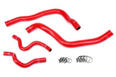 HPS Performance - HPS 57-1417 Red Red Radiator Hose Kit for 11-14 Hyundai Sonata 2.4L