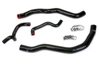HPS Performance - HPS 57-1418-BLK Black Radiator Hose Kit for 11-14 Hyundai Sonata 2.0L Turbo