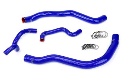 HPS Performance - HPS 57-1418-BLUE Blue Radiator Hose Kit for 11-14 Hyundai Sonata 2.0L Turbo