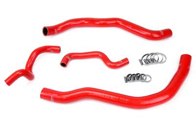 HPS Performance - HPS 57-1418 Red Red Radiator Hose Kit for 11-14 Hyundai Sonata 2.0L Turbo