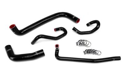 HPS Performance - HPS 57-1425-BLK Black Radiator/Heater Coolant Hose Kit for 00-06 Toyota Tundra