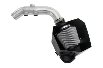 HPS Performance - HPS 827-699P Polished Air Intake Kit for 15-19 BMW X6 3.0L Turbo N55 F16