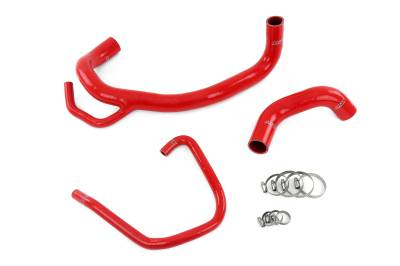 HPS Performance - HPS 57-1616R-Red Radiator Hose Kit Red for 12-14 Chrysler 300C SRT8 6.4L