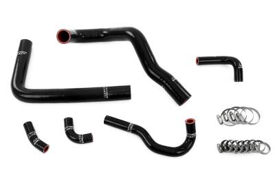 HPS Performance - HPS 57-2148-BLK Silicone Replaces OEM Rubber Radiator & Heater Coolant Hoses