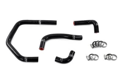 HPS Performance - HPS 57-2145-BLK Black Heater Hose Kit for Toyota Supra MK4 JDM 2JZ-GTE 2JZ-GE
