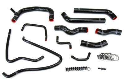 HPS Performance - HPS 57-1432-BLK Black Radiator Hose Kit for 00-05 Toyota MR2 Spyder 1.8L