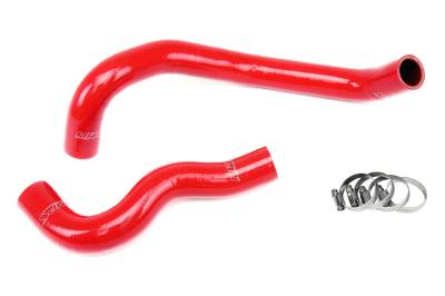 HPS Performance - HPS 57-1438 Red Red Radiator Hose Kit for 07-08 Nissan 350Z VQ35HR