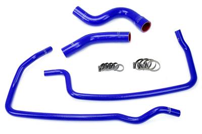 HPS Performance - HPS 57-1449-BLUE Radiator/Heater Coolant Hose Kit for 01-04 Jeep Cherokee WJ