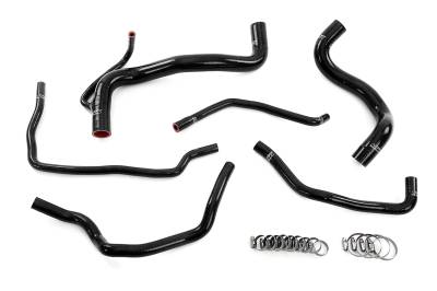 HPS Performance - HPS 57-2149-BLK Black Radiator Heater Coolant Hose Kit for 08-15 Scion xB