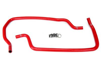 HPS Performance - HPS 57-1449H Red Red Heater Coolant Hose Kit for 01-04 Jeep Grand Cherokee WJ