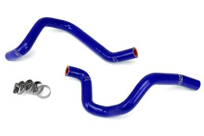HPS Performance - HPS 57-1804-BLUE Blue Heater Coolant Hose Kit for 05 Subaru Impreza WRX 2.0L