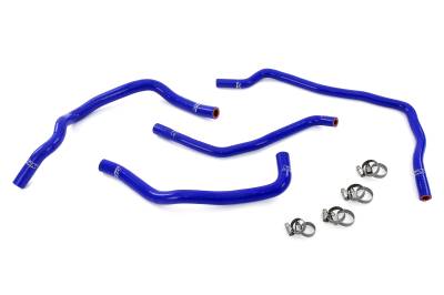 HPS Performance - HPS 57-2102-BLUE Blue Heater Coolant Hose Kit for 08-15 Scion xB
