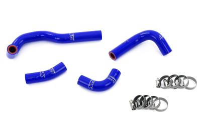 HPS Performance - HPS 57-2146-BLUE Blue Heater Hose Kit for Toyota Supra MK4 JDM 2JZ-GTE 2JZ-GE