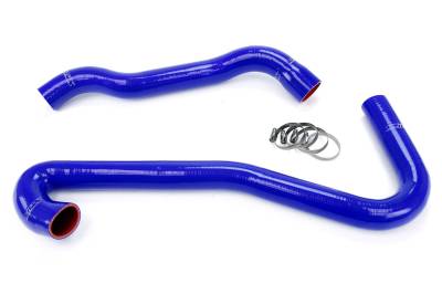 HPS Performance - HPS 57-1453-BLUE Blue Radiator Hose Kit for 06-08 Jeep Grand Cherokee SRT8 6.1L