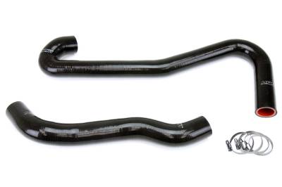 HPS Performance - HPS 57-1460-BLK Black Radiator Hose Kit for 09-10 Jeep Grand Cherokee SRT8