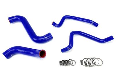 HPS Performance - HPS 57-1810-BLUE Blue Radiator/Heater Coolant Hose Kit for 04 Subaru Impreza WRX